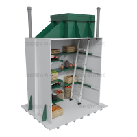 Погреб Земляк 2000х1500