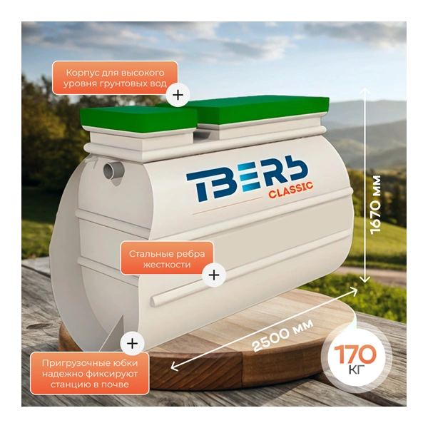 Септик Тверь Classic 1,1