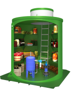 Погреб-кессон Септобак 7