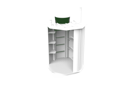 Пластиковый погреб Уникум 1