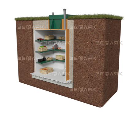 Погреб Земляк 1500х1200