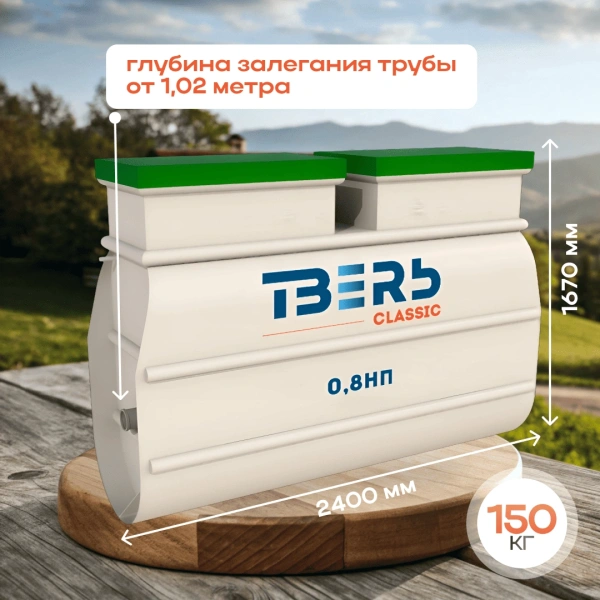 Септик Тверь Classic 0,8НП