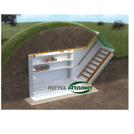 Погреб Атлант №3 (2500х1500х2000)