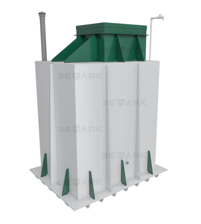 Погреб-кессон Земляк 2500х2000